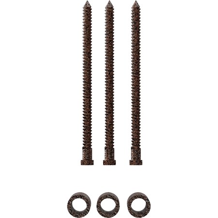 Ekena Millwork Barnfold 2-Door 7/8" Extension Kit, Copper Vein GB6007M2EXCV